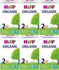 Hipp Tahılsız Organik Probiyotikli 2 Numara Devam Sütü 6x600 gr