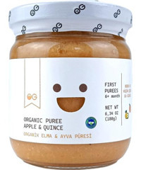 Og Natural Laktozsuz Tahılsız Glutensiz Organik Meyveli Kavanoz Maması 180 gr