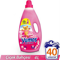 Yumoş Çiçek Bahçesi 40 Yıkama Yumuşatıcı 4 lt