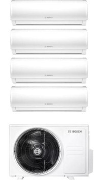 Bosch 9+9+12+12 36000 Btu A++ Enerji Sınıfı R32 Inverter Multi Split Duvar Tipi Klima