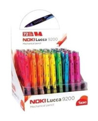 Noki Lucca 9200 Silgili Metal Metalik Renkli 0.7 mm Uçlu Versatil Kalem 72 Adet