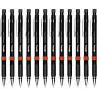 Rotring Visumax Metal Metalik Siyah 0.7 mm Uçlu Versatil Kalem 12 Adet