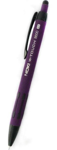 Noki W-Touch 8600 Silikon Metalik Mor 0.7 mm Uçlu Versatil Kalem
