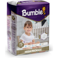 Bumble 5 Numara Cırtlı Bebek Bezi 72'li