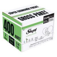Sleepy 2 Numara Organik Cırtlı Bebek Bezi 4x100'lü
