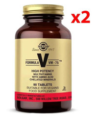 Solgar Formula VM-75 Vitamin 2x90 Tablet