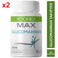Voonka Max Glukomannan Vitamin 2x60 Kapsül