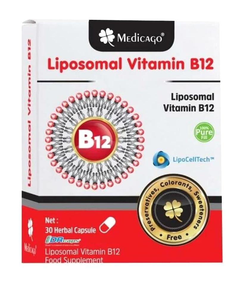 Medicago Liposomal Vitamin B12 Vitamin 30 Kapsül