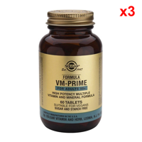 Solgar Vm-Prime 50+ Vitamin 3x60 Tablet