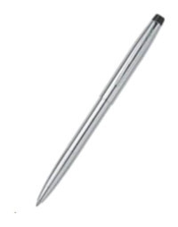 Scrikss 108 Krom Tek Renkli 0.7 mm Mavi Tükenmez Kalem