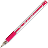 Faber-Castell 1425 Plastik Tek Renkli 0.7 mm İğne Uçlu Bordo 10'lu Tükenmez Kalem
