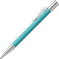 Faber-Castell Graf Von Guilloche Rodyum Tek Renkli 0.7 mm Siyah Tükenmez Kalem
