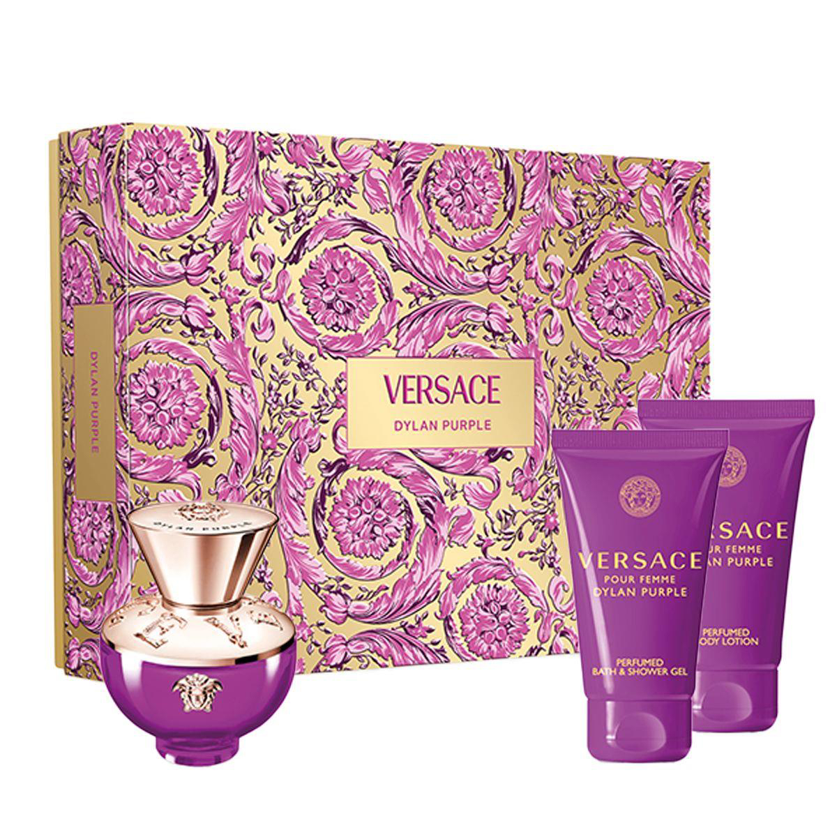 Versace Dylan Purple 3 Parça Kadın Parfüm Seti EDP