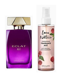 Oriflame Eclat Nuit-Love Nature Parfüm Misti İkili Kadın Parfüm Seti EDP