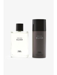 Zara Silver İkili Erkek Parfüm Deodarant Seti EDT