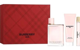 Burberry Her 3 Parça Kadın Parfüm Seti EDP
