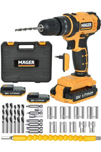 Mager 58 V 8 Ah Darbeli Akülü Vidalama Makinesi