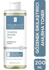 Mineaderm Smoothing Tüm Ciltler İçin Aha+Bha Gözenek Sıkılaştırıcı Yüz Temizleyici Likit Tonik 200 ml