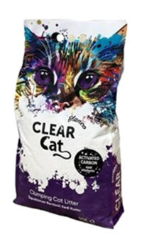 Clear Cat Blanco Topaklanan İnce Taneli Aktif Karbonlu Bentonit Kedi Kumu 10 lt