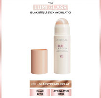 L'oréal Paris Lumi Glass Islak Bitişli 610 Krem Stick Highlighter Glassy Pearl Eclat