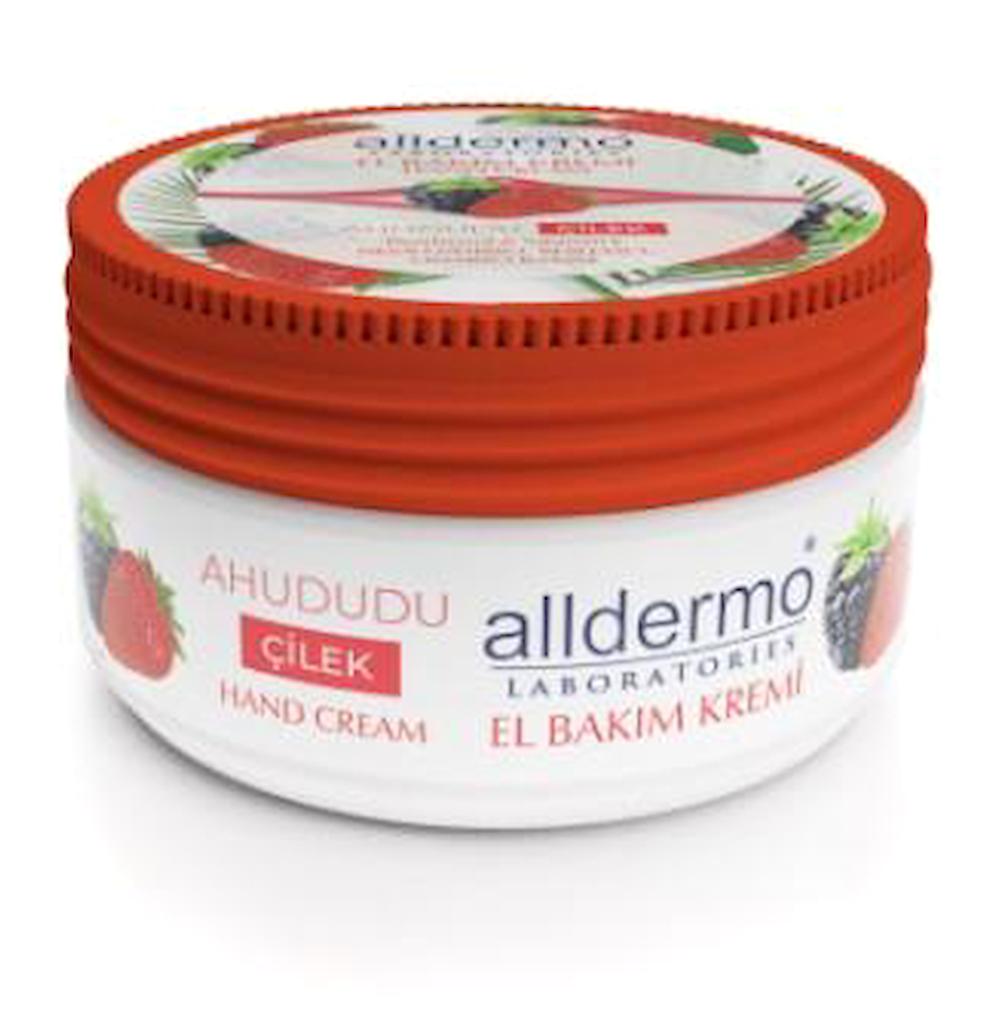 Alldermo Laboratories Ahududulu-Çilekli Tüm Ciltler İçin El Kremi 250 ml
