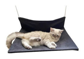Herniks 47 x 35 cm Kalorifer Kedi Yatağı Gri