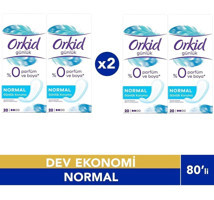 Orkid Pamuksu Yumuşaklık 20'li Normal Günlük Ped