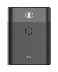Bix PB20W 10000 mAh Hızlı Şarj Dijital Göstergeli USB Type C Powerbank Kırmızı-Siyah