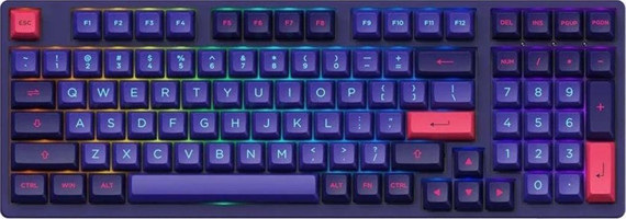 Akko 3098 Neon Türkçe Q RGB Switch Mor Mekanik Gaming Klavye