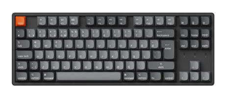 Keychron K8 Max Türkçe Q Red Switch Kablosuz Siyah Mekanik Gaming Klavye