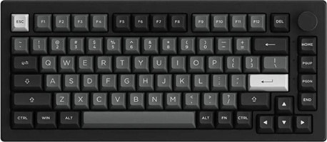 Akko 5075B İngilizce Q RGB 82 Tuşlu Switch Kablosuz Siyah Mekanik Gaming Klavye