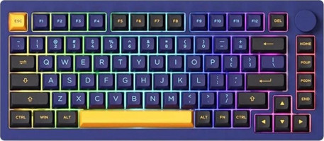 Akko Monsgeek M1W V3 He Horizon Hall Effect Q RGB Switch Kablosuz Lacivert Mekanik Gaming Klavye