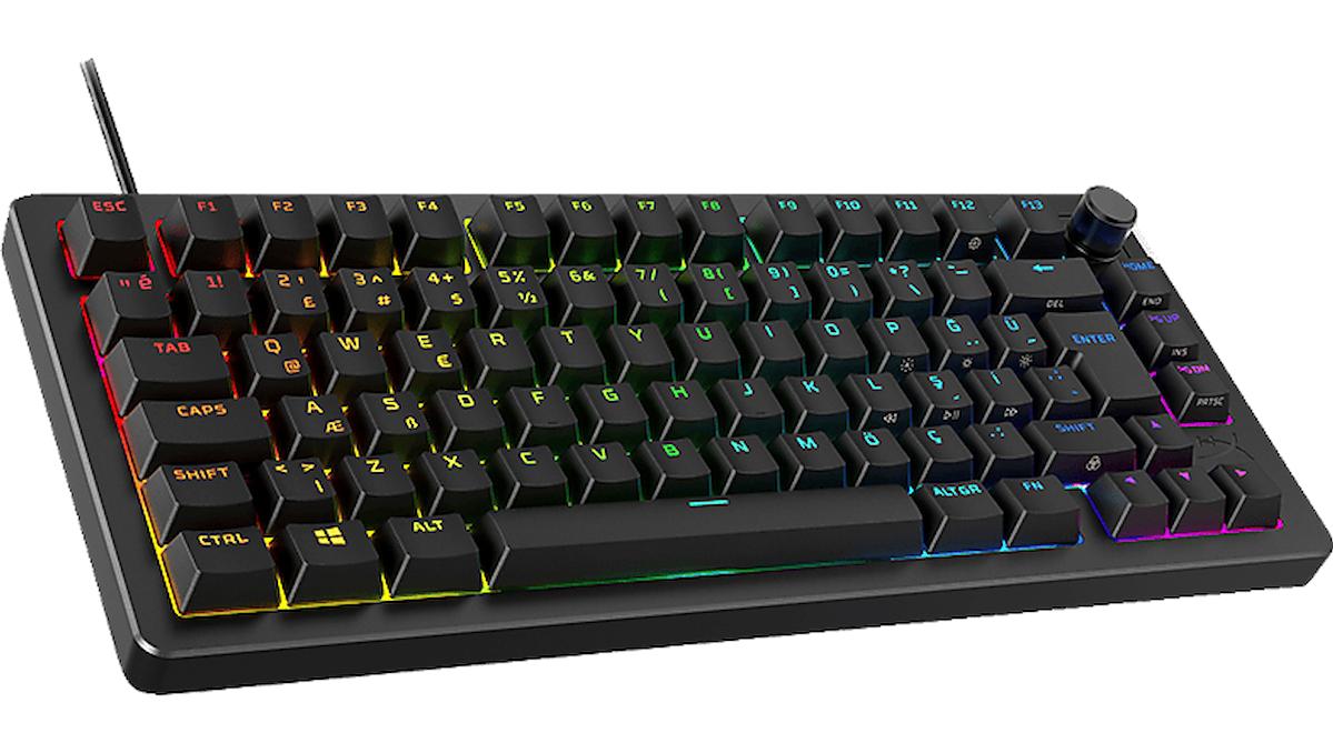 Hyperx Alloy Rise 75 İngilizce Q RGB Switch Kablolu Siyah Mekanik Gaming Klavye