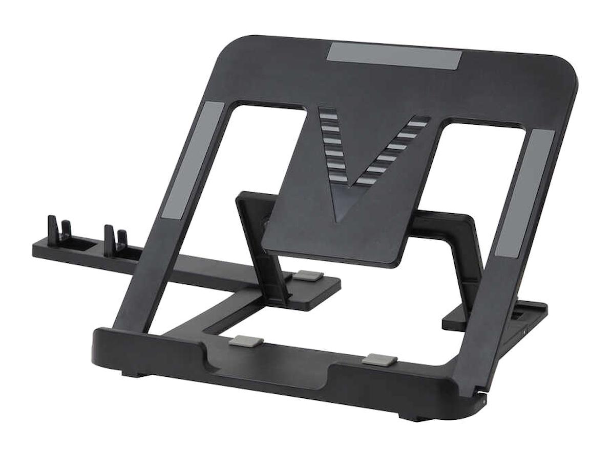 Zore F28 Katlanabilir Metal Dikey Kullanım Ayarlanabilir Taşınabilir Ayaklı Laptop Standı