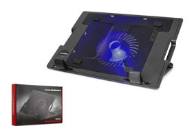 Hadron Katlanabilir Metal Dikey Kullanım Ayarlanabilir Taşınabilir Ayaklı RGB Laptop Standı