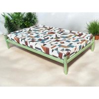 Evnalia Ironbed M Ayaklı Tek Fonksiyonlu 70x40 cm Kedi Yatağı Yeşil