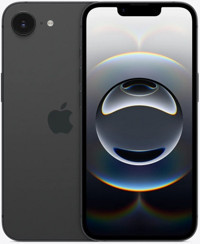 Apple iPhone 16e 256 GB Hafıza 8 GB Ram 6.1 inç 48 MP Çift Hatlı OLED Ekran iOS Akıllı Cep Telefonu Siyah