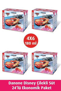 Danone Disney Çilekli Süt 24x180 ml