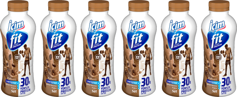 İçim Fit Laktozsuz Kahveli Süt 6x400 ml