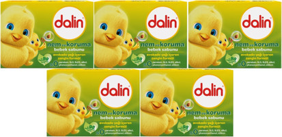 Dalin Nem ve Koruma Avokado Katı Bebek Sabunu 5x100 gr