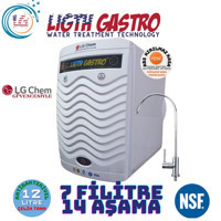 Light Gastro Gold 7 Aşamalı 12 lt Kapalı Kasa Pompalı Tezgah Altı Su Arıtma Cihazı