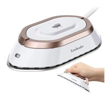 Newbealer NV301 300 W Alüminyum Tabanlı Kablolu Seyahat Ütüsü