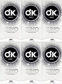 Okey Zero İnce Prezervatif 6x20'li