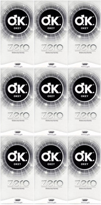 Okey Zero Ultra İnce Prezervatif 9x20'li