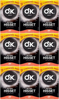 Okey Ultra Hisset İnce Prezervatif 9x20'li