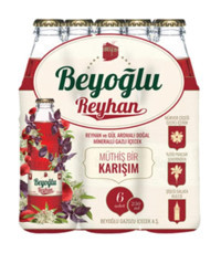 Beyoğlu Reyhan Güllü-Reyhanlı Gazoz 6x250 ml