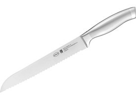 Rösle Basic Line Paslanmaz Çelik Tırtıklı 20 cm Ekmek Bıçağı