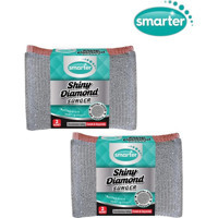 Smarter Shiny Diamond 2x2'li Bulaşık Süngeri