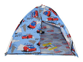 Hupim Kolay Kurulur Arabalı Mavi Unisex Oyun Çadırı
