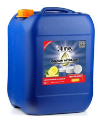 Lime Cleaner Üstün Hijyen Etkisi Limon Kokulu Sıvı El Bulaşık Deterjanı 5 lt